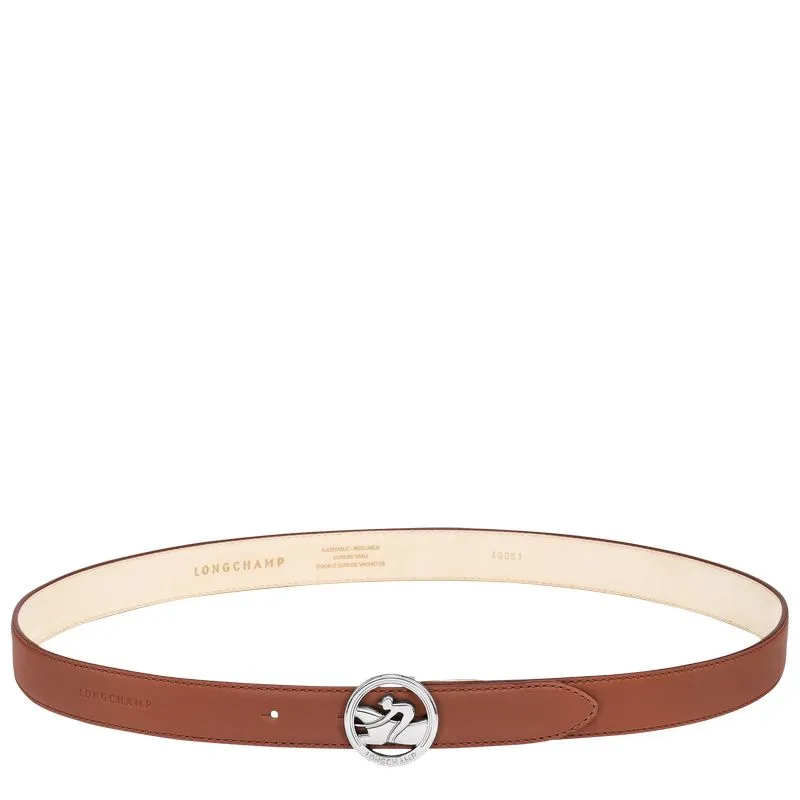 La Médaille Longchamp Ladies' belt Cognac - Leather