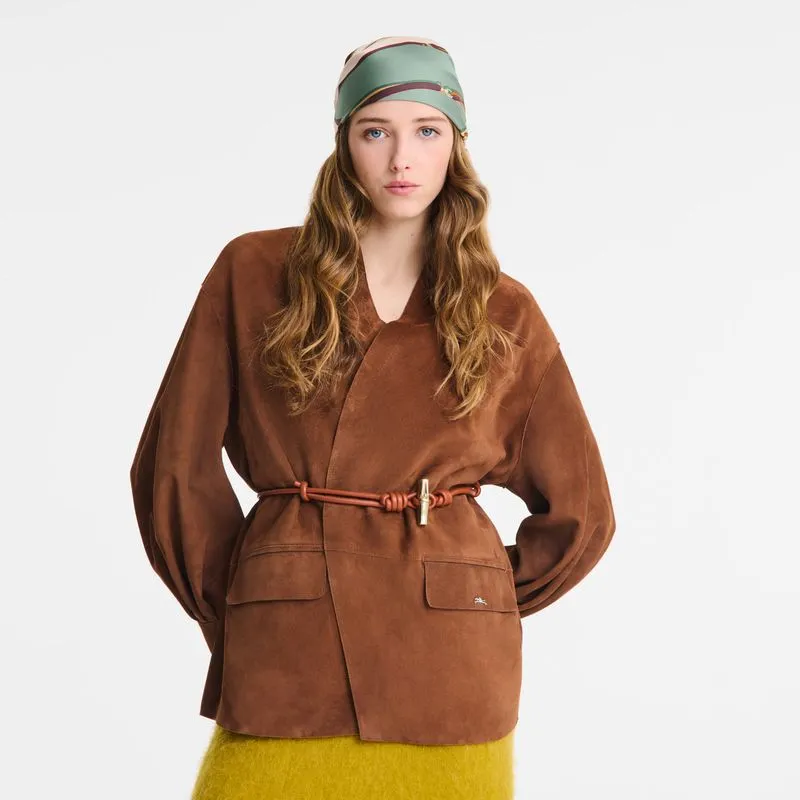 Le Roseau Ladies' belt Bark - Leather