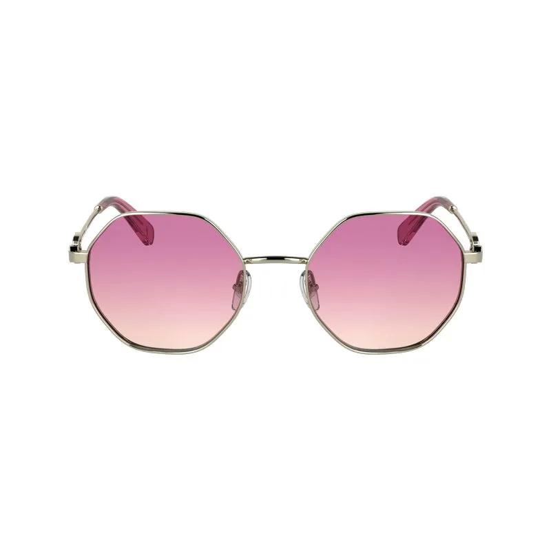 Sunglasses Gold/Pink - Metal