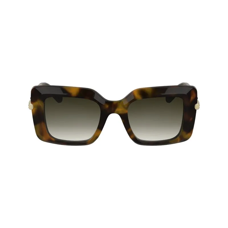 Sunglasses Havana Brown/Green - Acetate