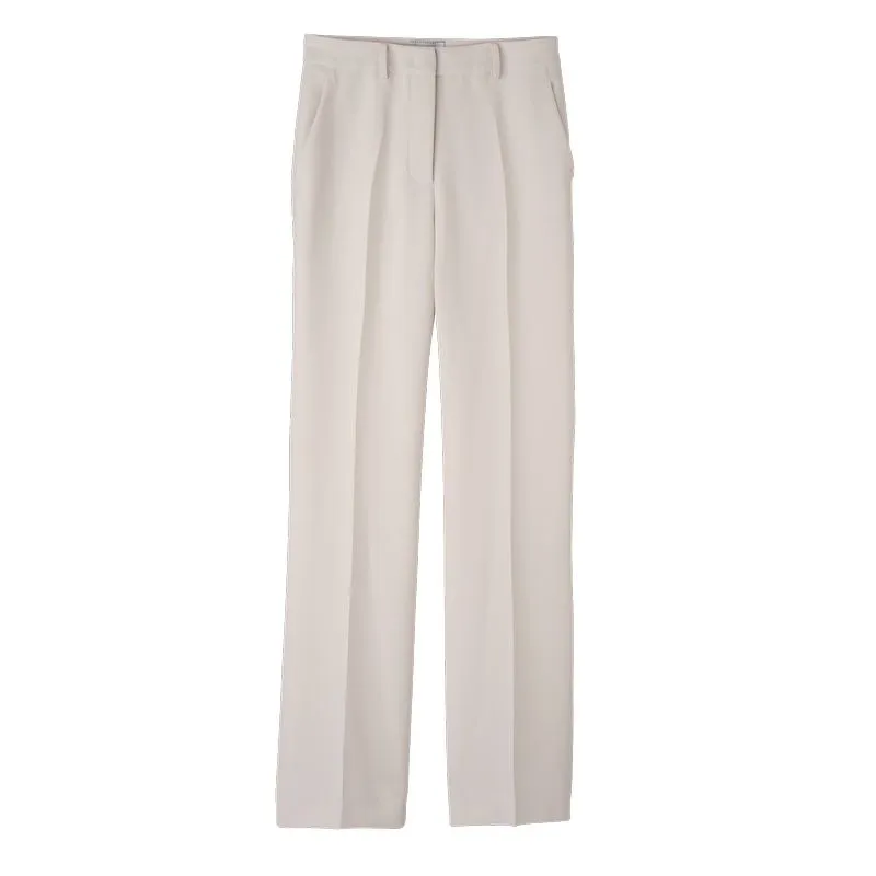 Trousers Ecru - Crepe