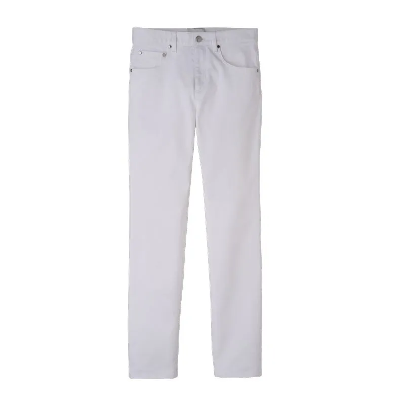 Trousers White - Gabardine