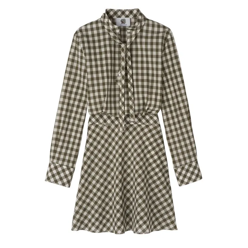 Dress Artichoke - Vichy jacquard