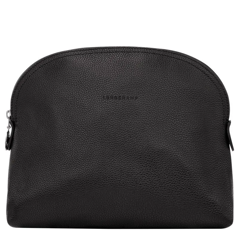 Le Foulonné Toiletry case Black - Leather