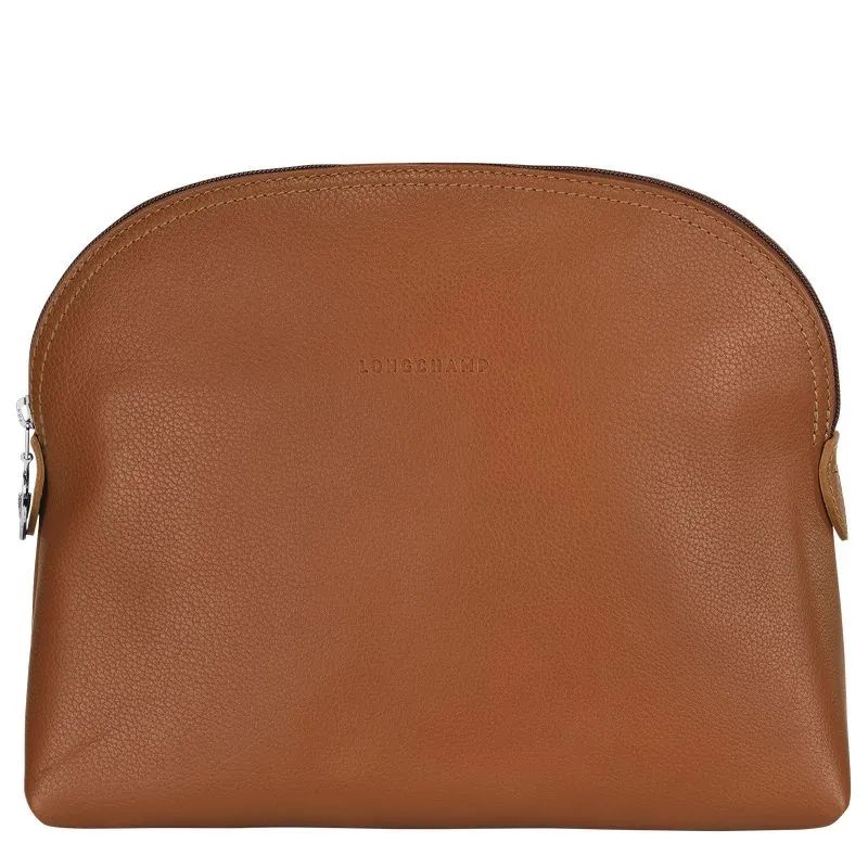 Le Foulonné Toiletry case Caramel - Leather