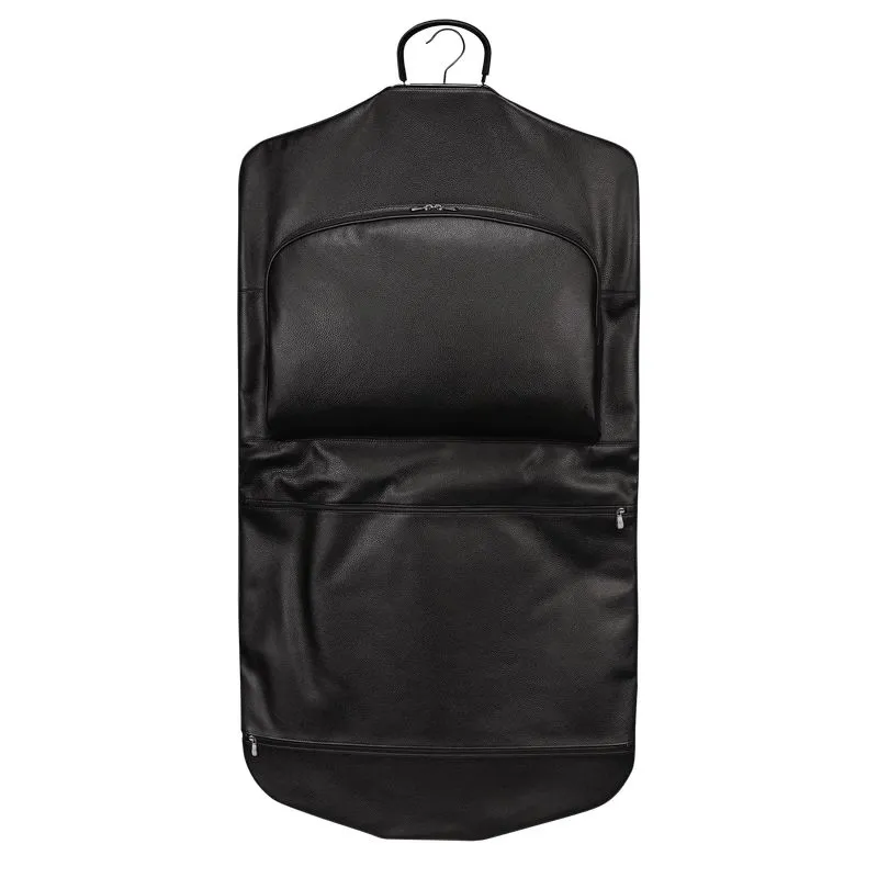 Le Foulonné Garment cover Black - Leather