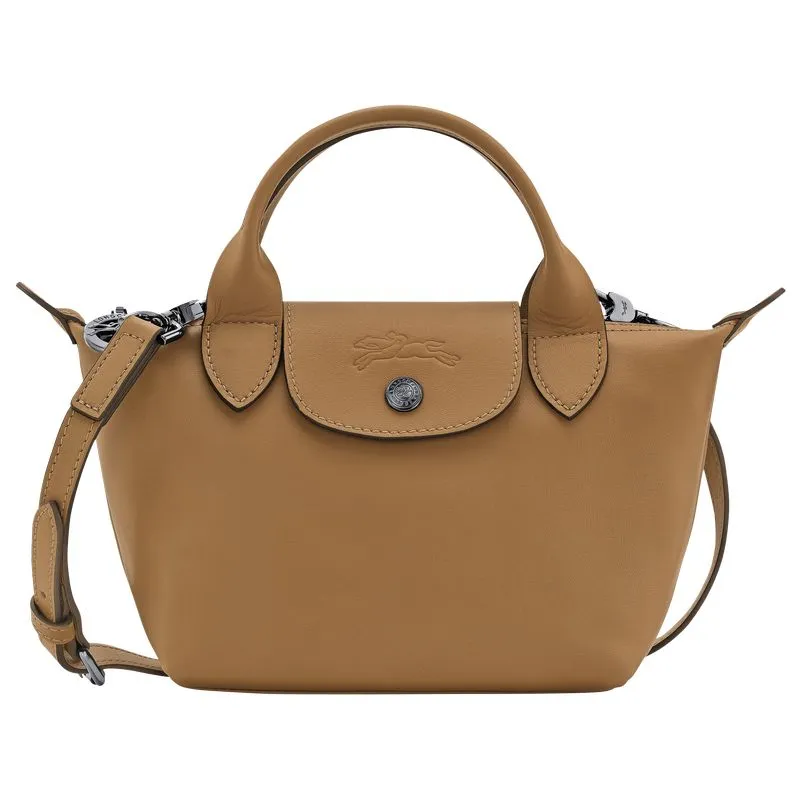 Le Pliage Xtra XS Handbag Tobacco - Leather