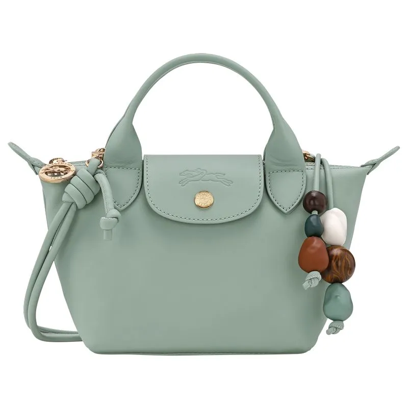 Le Pliage Xtra XS Handbag Celadon - Leather