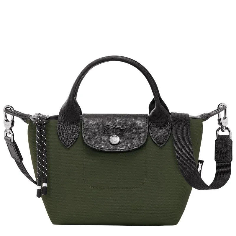 Le Pliage Energy XS Handbag Khaki - Recycled canvas