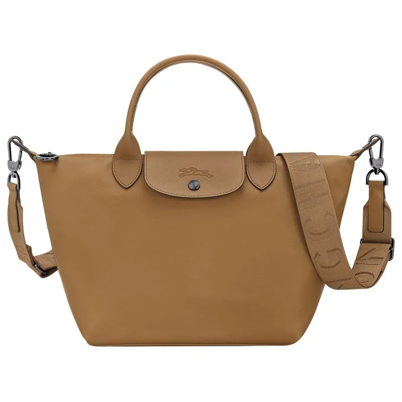 Le Pliage Xtra S Handbag Tobacco - Leather