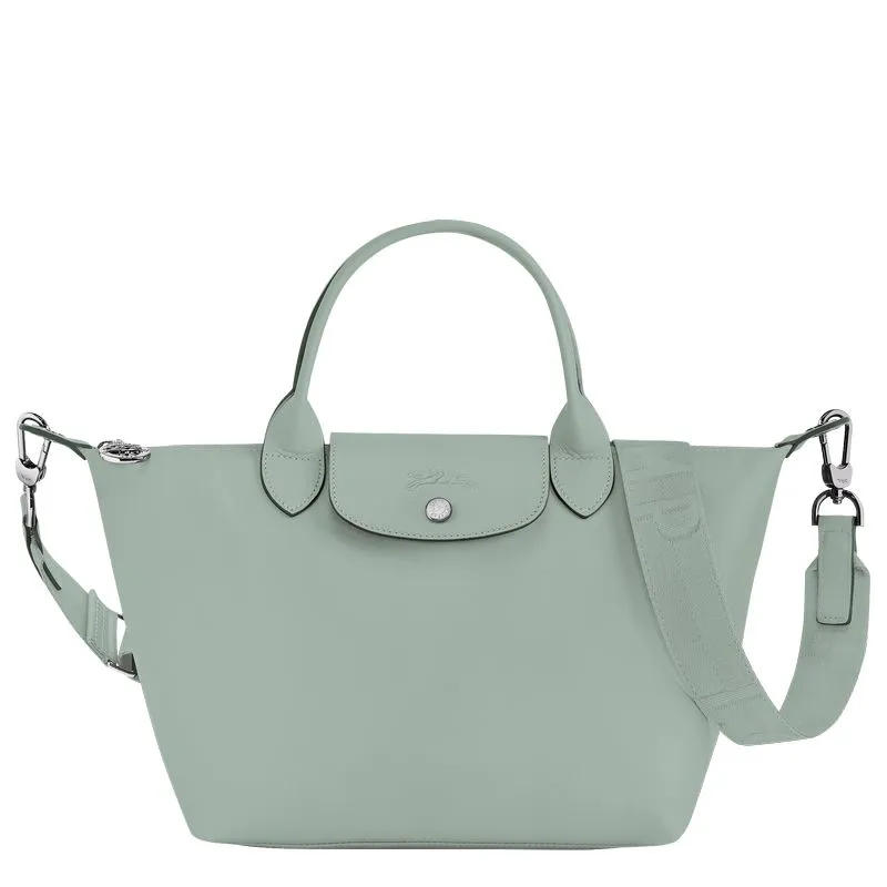 Le Pliage Xtra S Handbag Vervain - Leather
