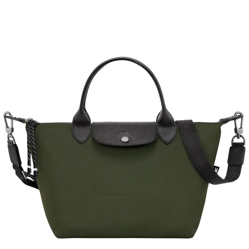 Le Pliage Energy S Handbag Khaki - Recycled canvas