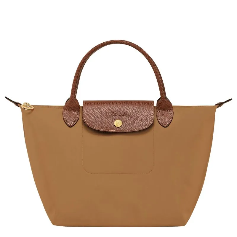 Le Pliage Original S Handbag Fawn - Recycled canvas