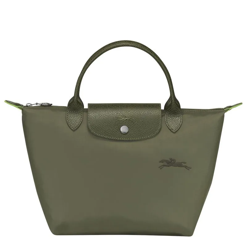 Le Pliage Green S Handbag Forest - Recycled canvas