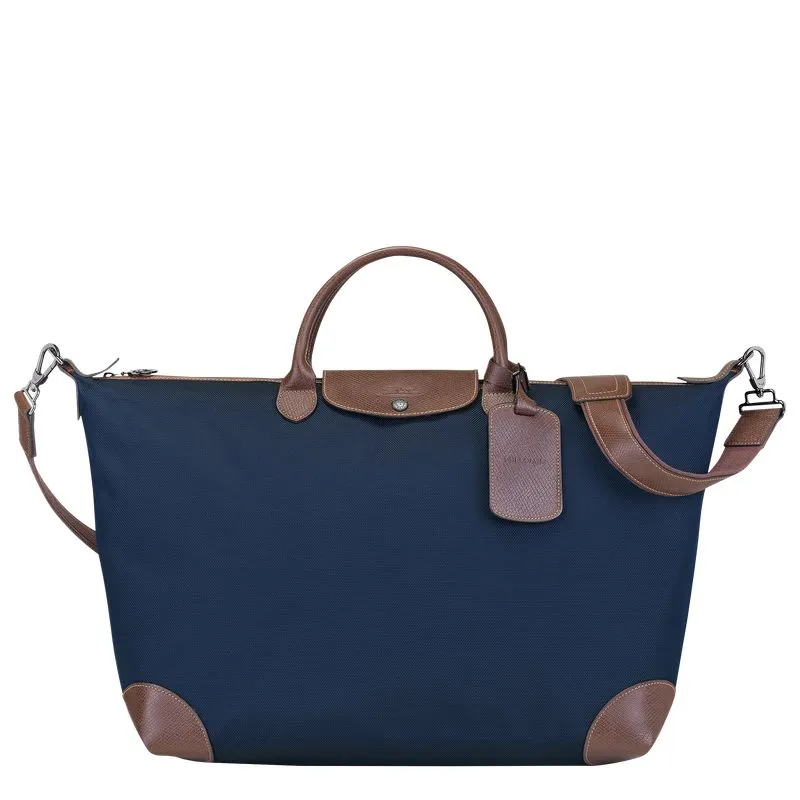Boxford L Travel bag Blue - Recycled canvas