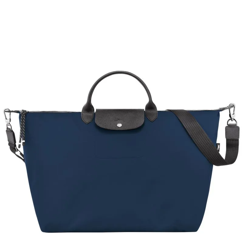 Le Pliage Energy L Travel bag Navy - Recycled canvas