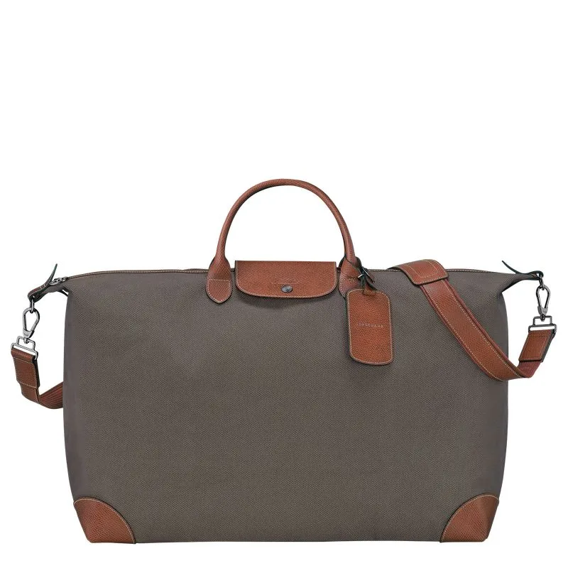 Boxford XL Travel bag Brown - Recycled canvas