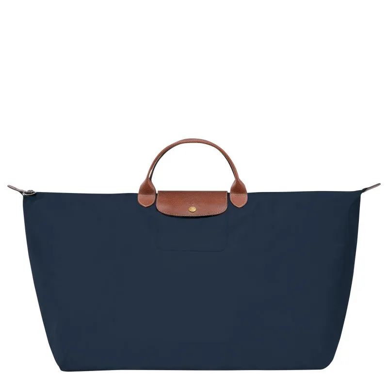 Le Pliage Original XL Travel bag Navy - Recycled canvas