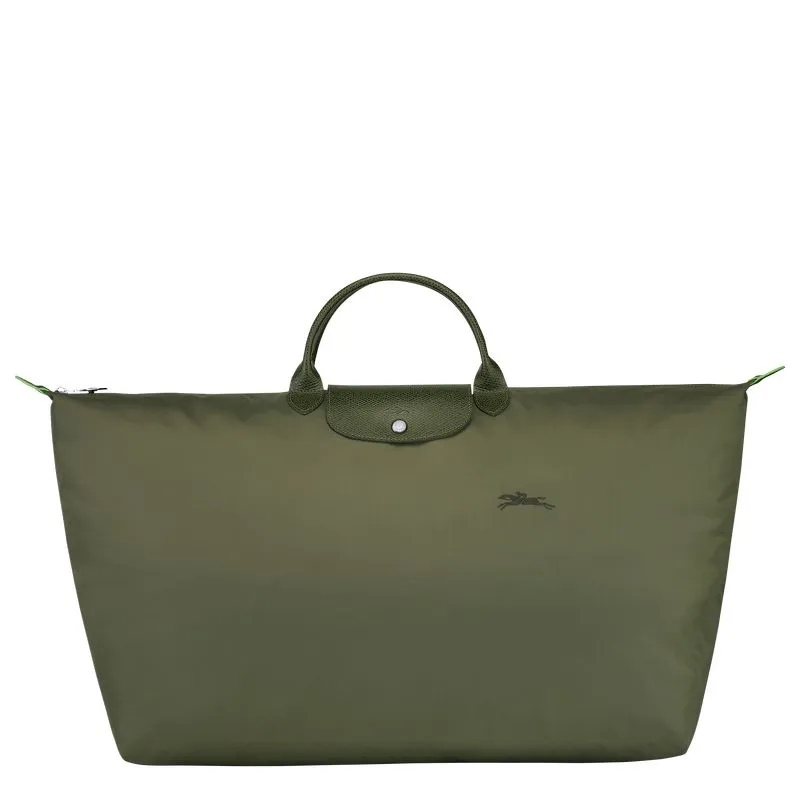 Le Pliage Green XL Travel bag Forest - Recycled canvas