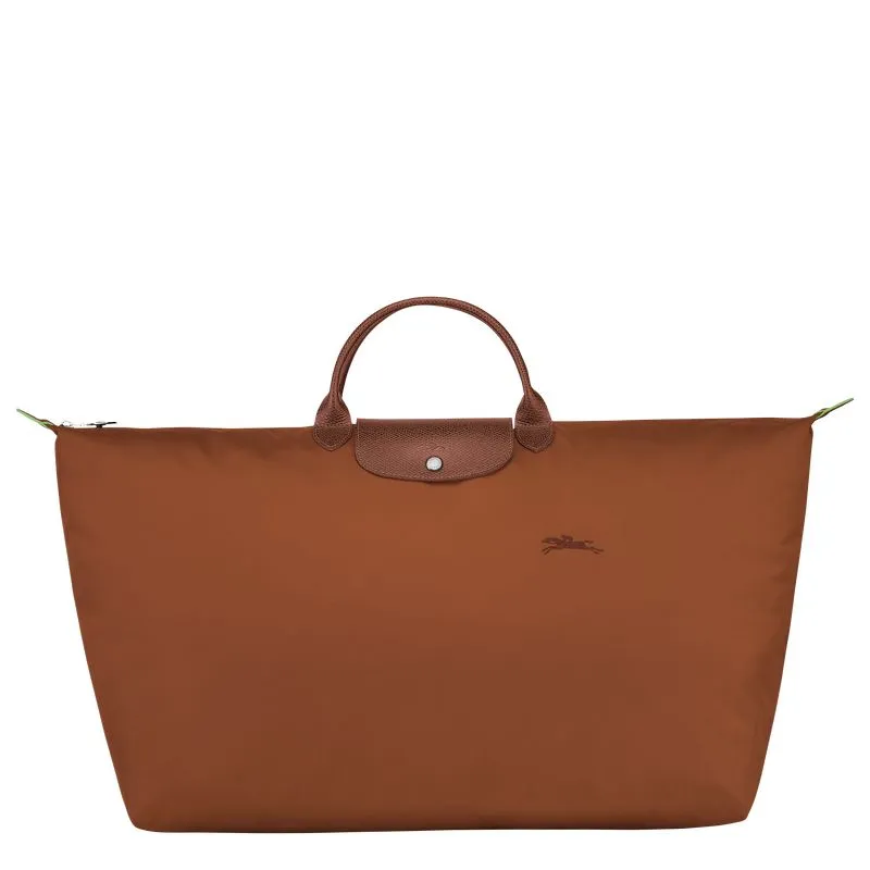 Le Pliage Green XL Travel bag Cognac - Recycled canvas