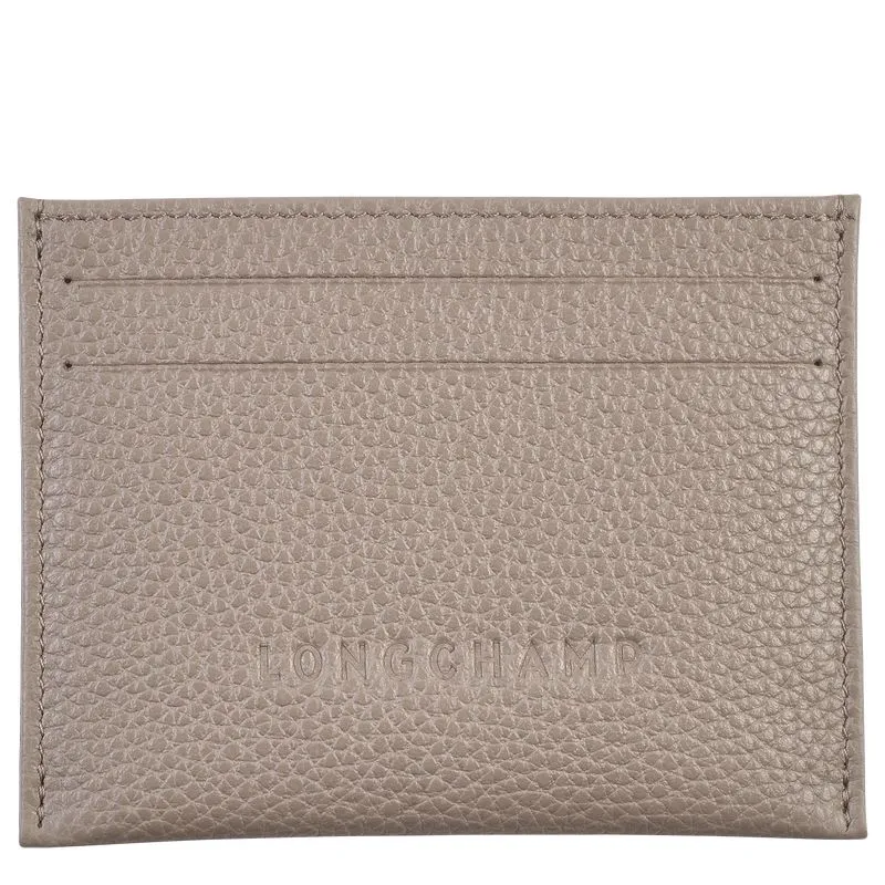 Le Foulonné Card holder Turtledove - Leather