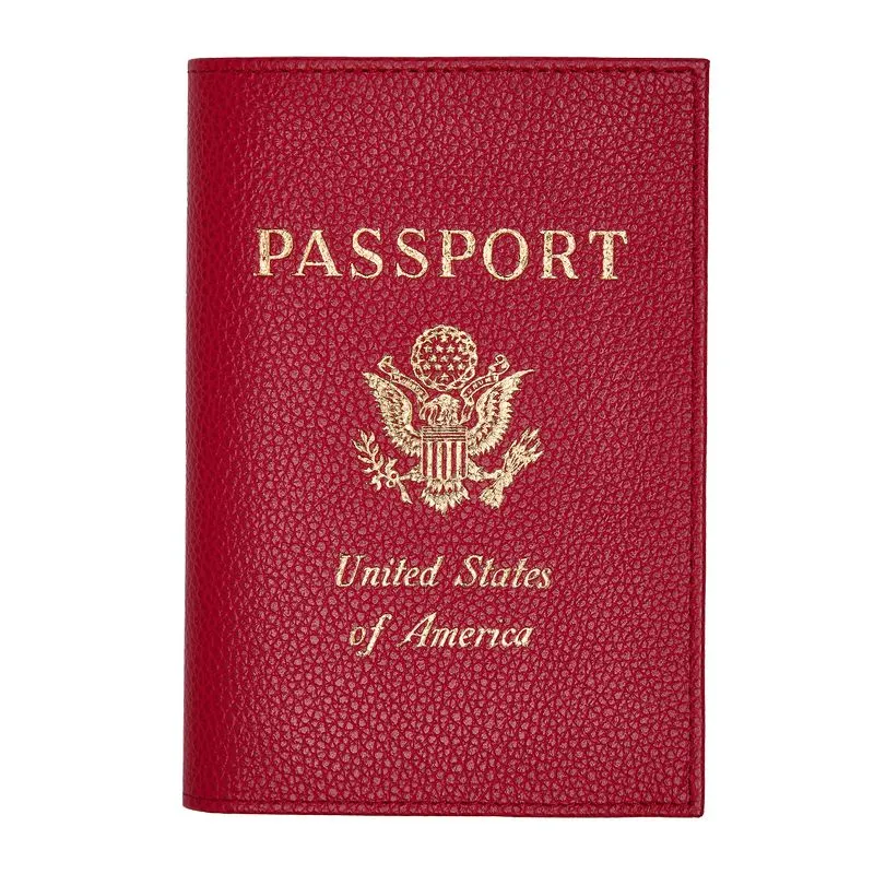 Le Foulonné Passport cover Love - Leather