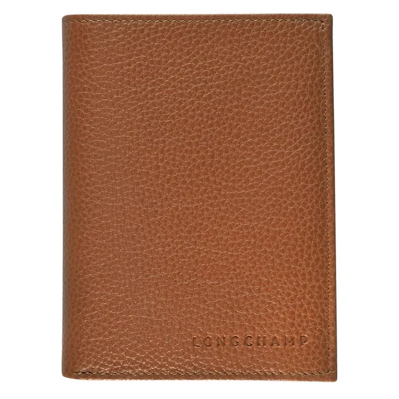 Le Foulonné Wallet Caramel - Leather