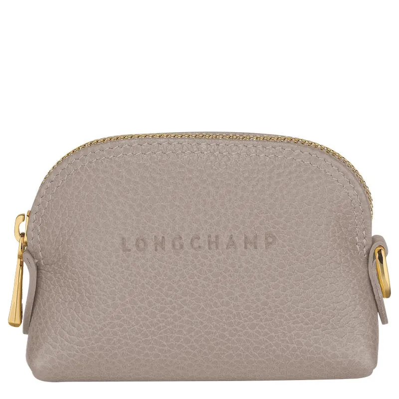 Le Foulonné Coin purse Turtledove - Leather