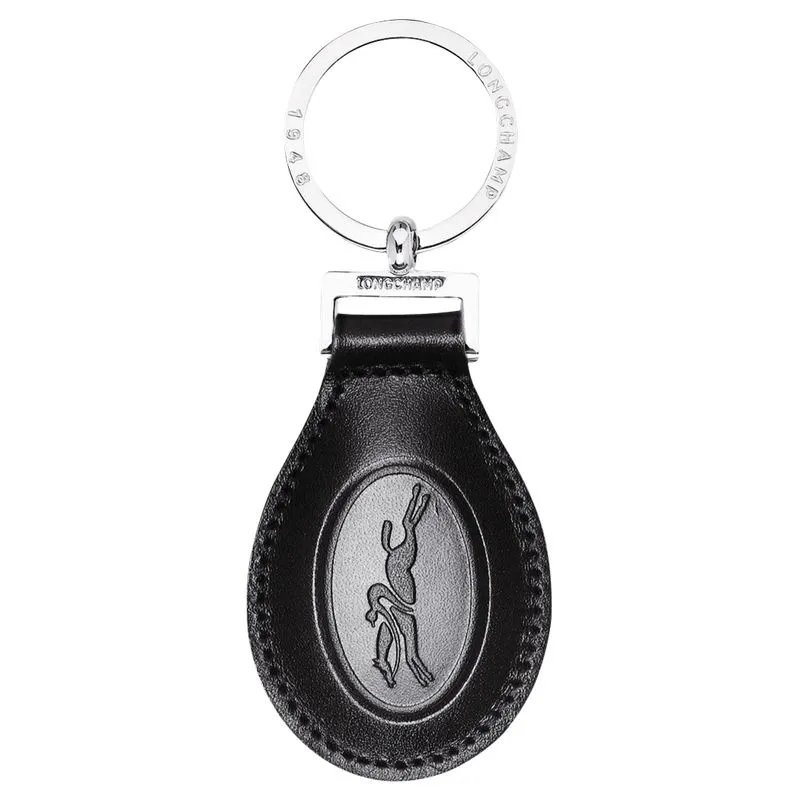 Le Foulonné Key ring Black - Leather