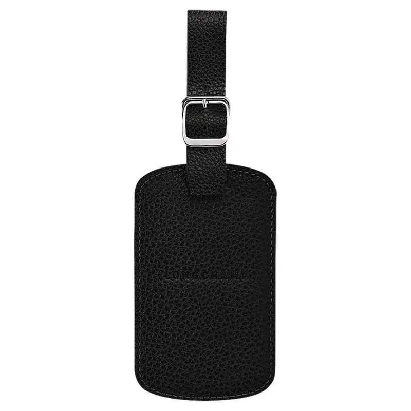 Le Foulonné Luggage tag Black - Leather