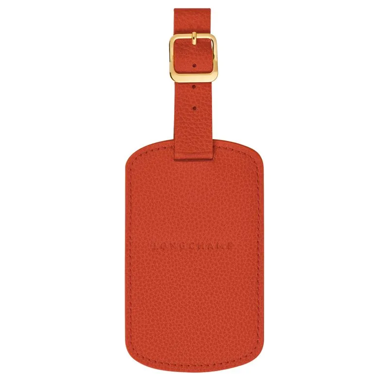 Le Foulonné Luggage tag Paprika - Leather