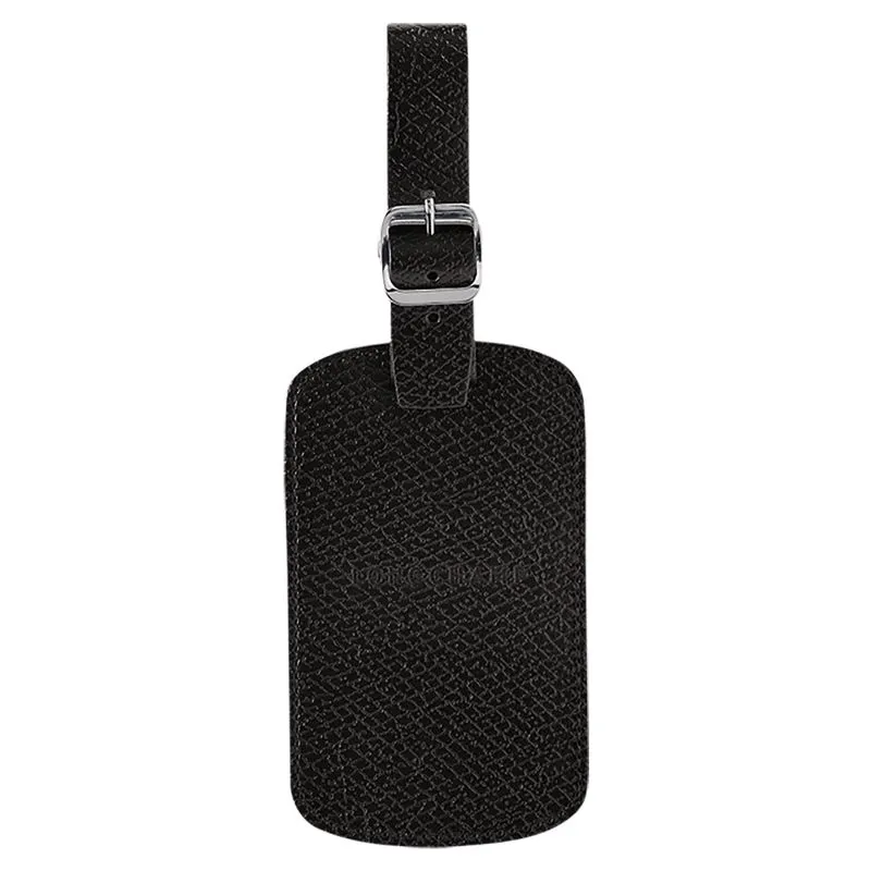 Boxford Luggage tag Black - Leather